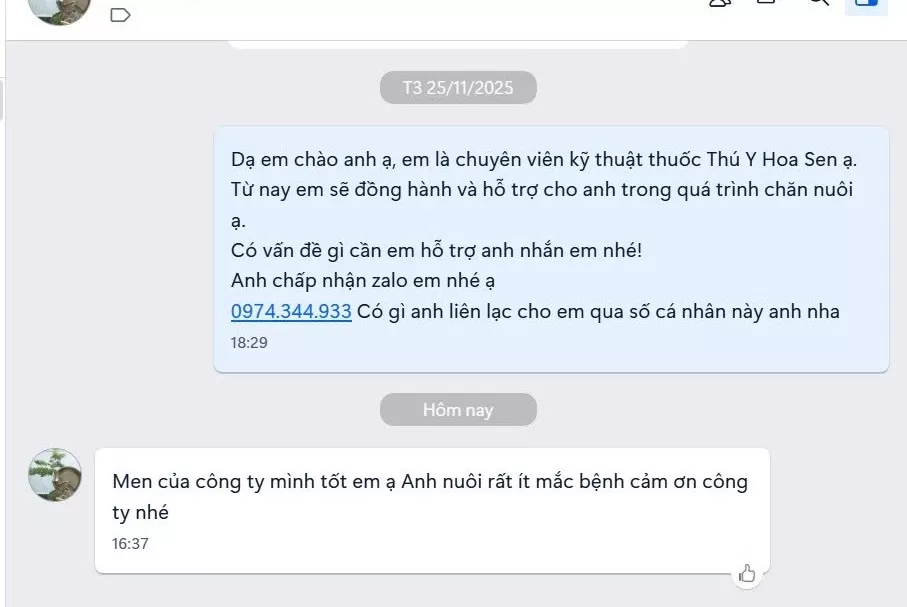 ALBUM FEEDBACK – CẢM NHẬN KHÁCH HÀNG VỀ SẢN PHẨM HOA SEN VET