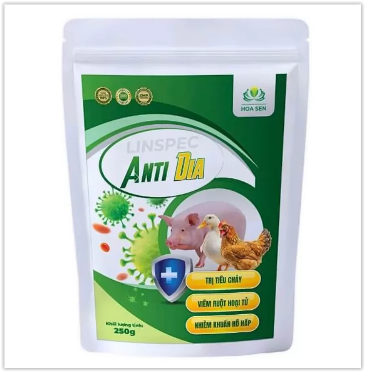 ANTI DIA – Giải pháp hỗ trợ điều trị tiêu chảy, viêm ruột và nhiễm khuẩn hô hấp