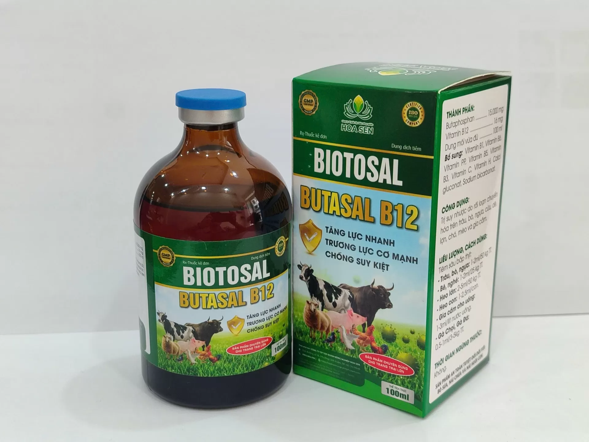 BIOTOSAL BUTASAL B12 – Tăng lực nhanh, phục hồi thể trạng, chống suy kiệt hiệu quả