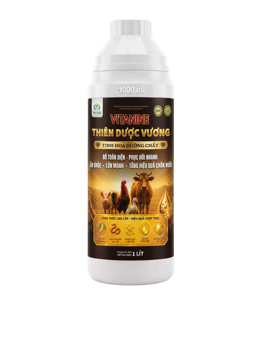 VITANINE – THIÊN DƯỢC VƯƠNG TINH HOA DƯỠNG CHẤT – VỖ BÉO NHANH – NỞ LƯỜN – PHỤC HỒI THỂ TRẠNG