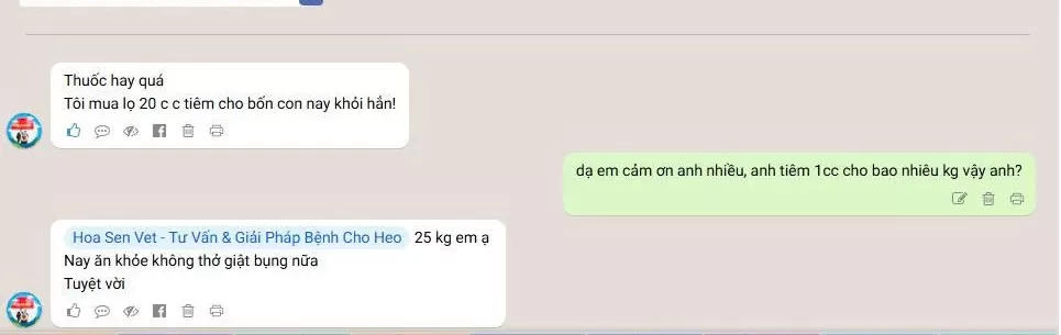 ALBUM FEEDBACK – CẢM NHẬN KHÁCH HÀNG VỀ SẢN PHẨM HOA SEN VET