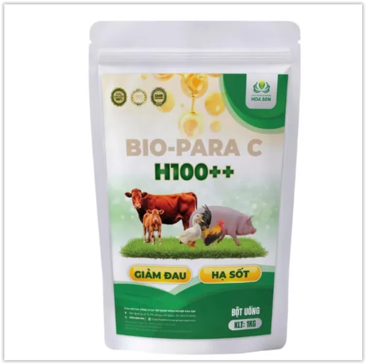 H100++ – Giải pháp hạ sốt, giảm đau an toàn cho vật nuôi